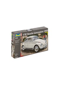 Revell® - Fahrzeug-Modellbausatz VW Beetle Limousine 1968, 125 Teile, 1:24 - 