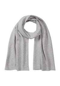 GALERIA - Cashmere-Schal, 40x180 cm, Rippe, für Damen - BLACK KD/C7402A