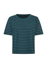 MANGUUN collection - T-Shirt, Baumwolle, für Damen - 1 BURGUNDY SOLID