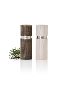 AdHoc® - Pfeffer- und Salz-Mühlen-Set - BROWN&WHITE