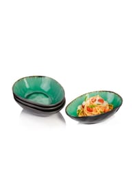 SÄNGER Steingut Geschirrserie Palm Beach - Palm Beach - Türkis - Eierbecher Set 4-teilig