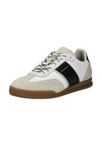 BULLBOXER - Leder/Textil Sneaker - Schwarz/Weiß