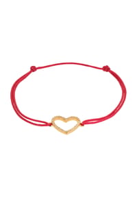 VANDENBERG - Damen Armband, mit 36 Diamanten, zus. ca. 0,18 Karat - ROT