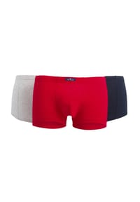 TOM TAILOR - Boxershorts, 3er-Pack, Multicolor, Suspensorium, für Herren - BLACK