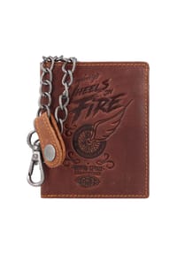 GREEN BURRY - Racing Collection Racing Collection Richmond Geldbörse RFID Leder 10 cm - braun