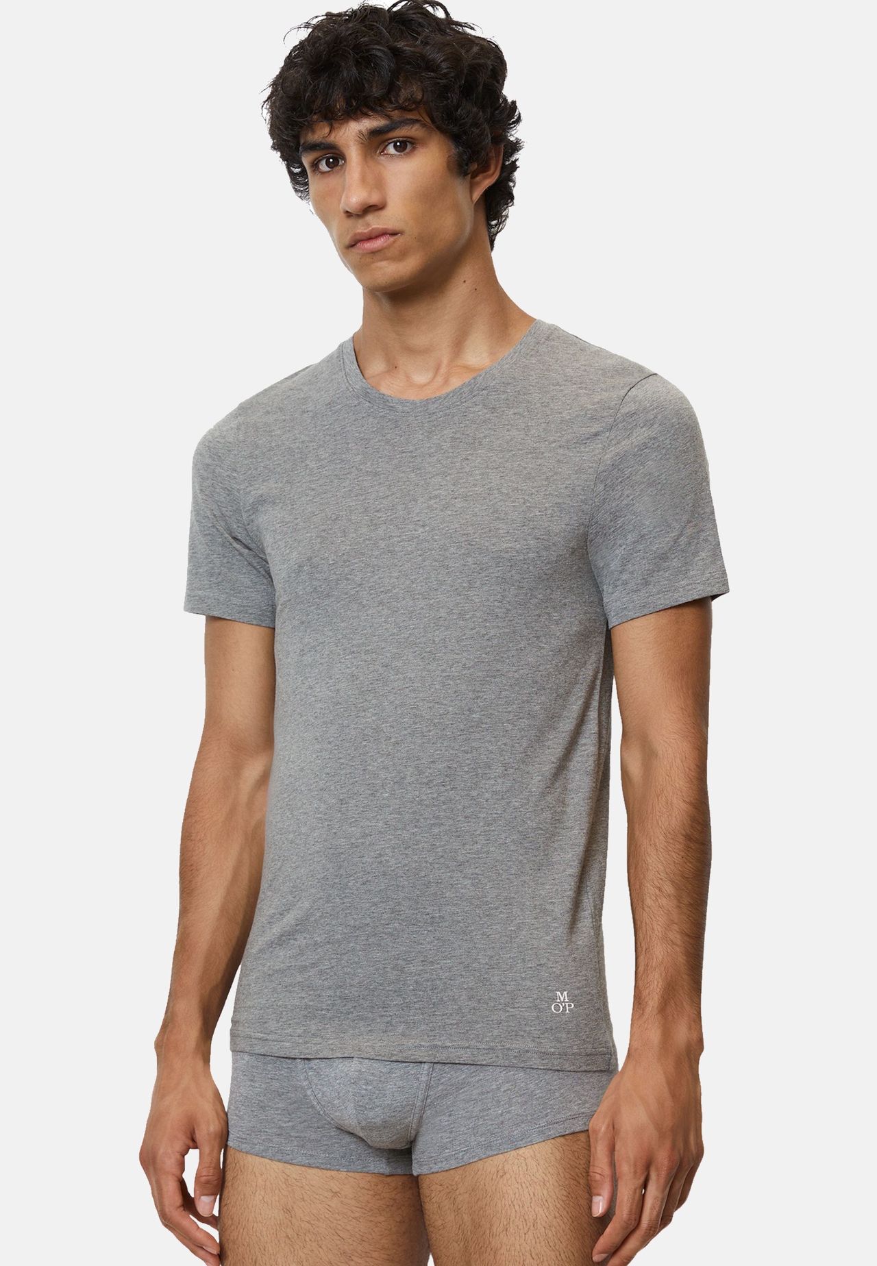 Marc O'polo Essentials Unterhemd, 2Er Pack, FüR Herren, Grau, Xxl