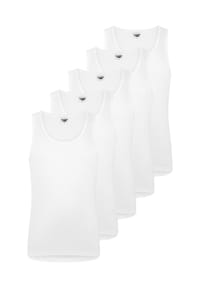 Speidel. - Unterhemd / Tanktop 5er Pack Classic - Weiß