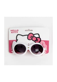 COFI - Hello Kitty Premium Sonnenbrille Mädchen UV-Schutz - Weiß Onesize