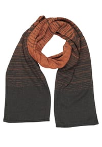 collezione alessandro® - Winterschal Zugspitze Made in Italy, in modischen Farben - blau