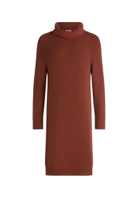CARTOON - Strickkleid mit Turtle Neck - Braun