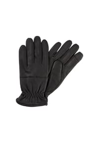 camel active - Handschuhe aus Leder - Dunkelbraun