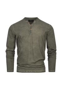 INDICODE - Langarmshirt INKilsone - Black