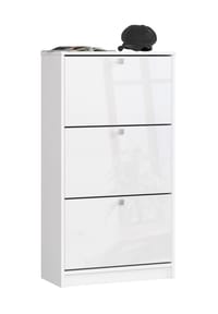 Akord - Schuhschrank 3 mit 3 Klapptüren - erle