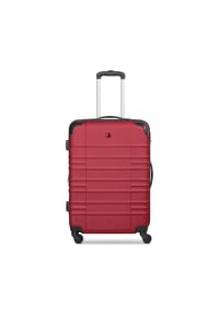 WENGER® Amplar Evo - Amplar Evo 4 Rollen Trolley M 65 cm mit Dehnfalte - black