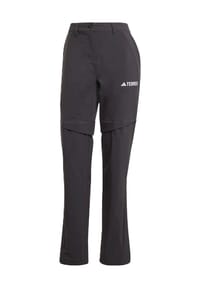 adidas - Zipp-Off-Hose, wasserabweisend, elastisch, für Damen - BLACK