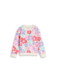 TOM TAILOR - Sweatshirt, Rippbündchen, für Kinder - 40790 COLORFUL FLO