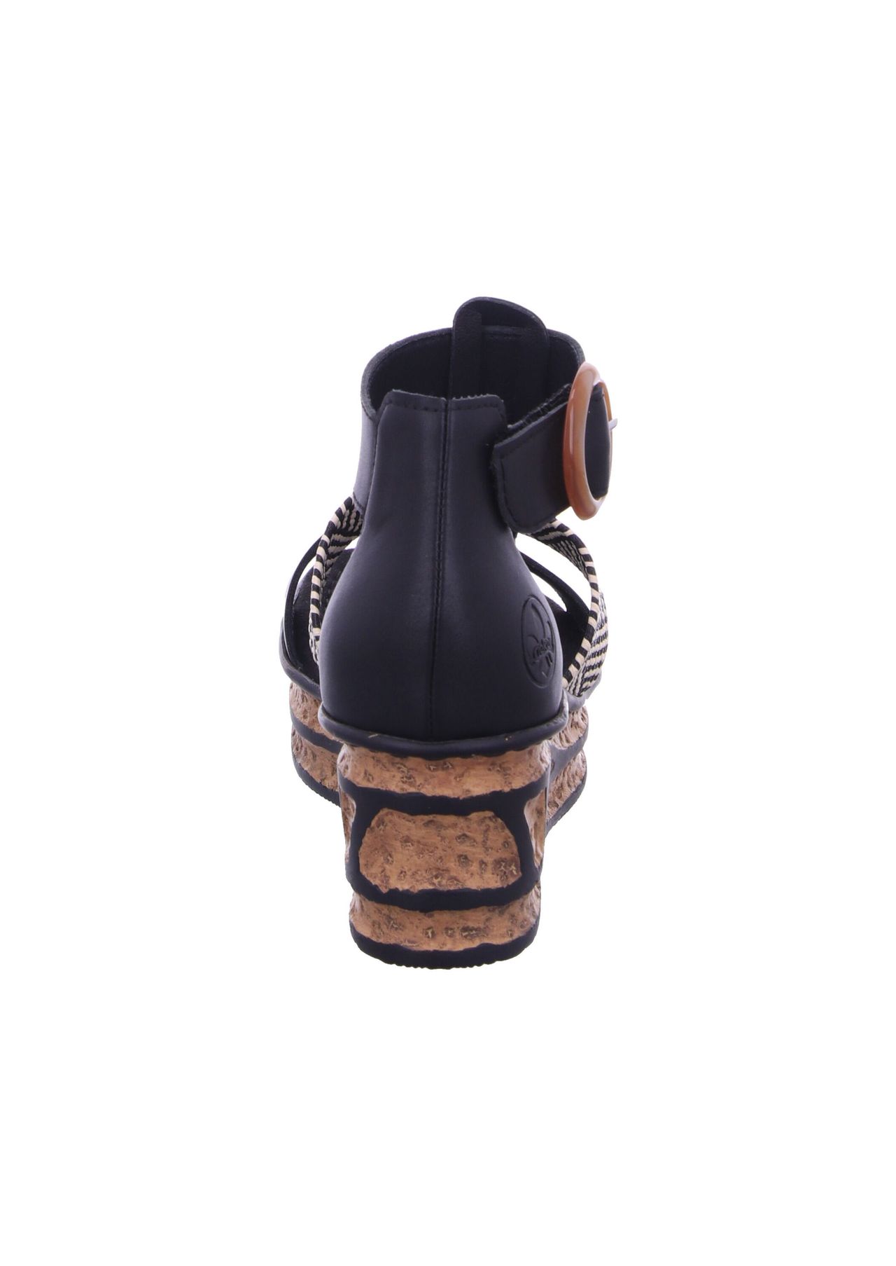 Rieker Sandaletten, Keilabsatz, FüR Damen, Schwarz, 41