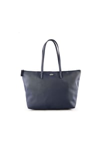 LACOSTE Core Essentials - Damen Handtasche - L1212 Core Essentials Shopping Bag, 30x34x14cm (HxBxT) - Dunkelblau