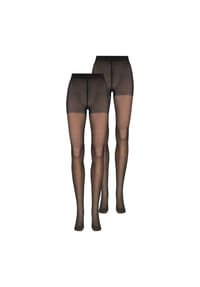 nur die - Feinstrumpfhose Karneval Glitzer 25 DEN 2-Pack - dunkelblau