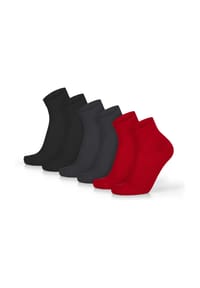normani® - 4 Paar Homesocks mit Frotteesohle und ABS - Khaki
