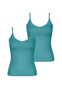 sloggi - Spaghettitop ZERO Feel 2.0 Spaghetti Top - QUIET TURQUOISE