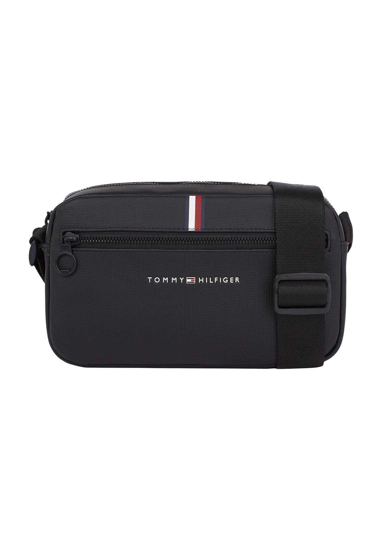 TOMMY HILFIGER ESSENTIAL Umhängetasche, Emblem, Streifen, für 