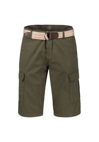 LERROS - Cargo-Bermuda mit Gürtel - AGED OLIVE