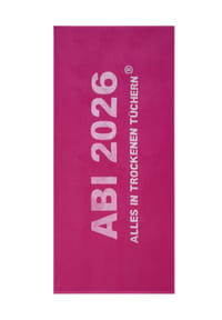 EGERIA® Abistrandlaken - ABI 2026 - 303 HELL BLAU