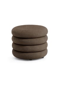 Akord - Mollis Pouf mit Stauraum - braun