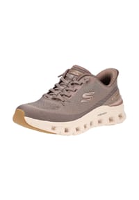 SKECHERS® - Textil Sneaker ARCH FIT GLIDE-STEP PRO GOLDEN PACE - Chocolate