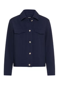 olsen - Jacke mit Hemdkragen und Knopfleiste - Ink Blue