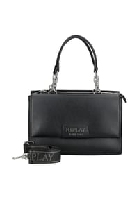 REPLAY - Lederimitat Taschen - Schwarz
