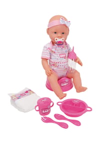 Simba - New Born Baby, Puppe - PINK