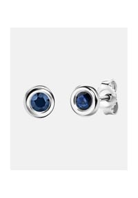Diamant L'eternel - Ohrringe, mit Saphir, 375 Weißgold - white gold