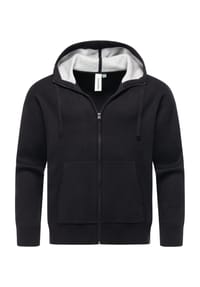 ragwear™ - Kapuzensweatjacke Raggan Zip - Black