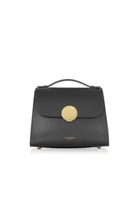 LePARMENTIER PARIS BOMBO - Bombo Top-Handle Satchel Bag - black