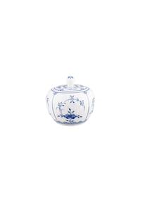 Seltmann Weiden Zuckerdose Amina Strohblume 290 ml blau-weiß - AMINA - blau-weiß