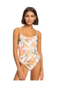 ROXY - Badeanzug Printed Beach Classics - WBB9 BRIGHT WHITE