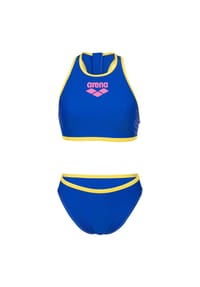 arena - Bustier-Bikini, Gummibund, für Damen - 830 NEON BLUE-YELL