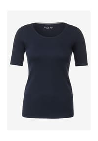CECIL - T-Shirt "Lena", Baumwolle, für Damen - BLACK