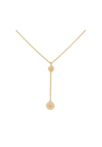 caї - Damen Kette mit Anhänger, 925er Silber - GELBGOLD