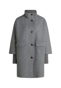 BETTY BARCLAY - Wollmantel, Stehkragen, für Damen - 9045 BLACK