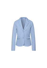 Street One - Blazer, Reverskragen, knitterarm, für Damen - 12289 BLUE