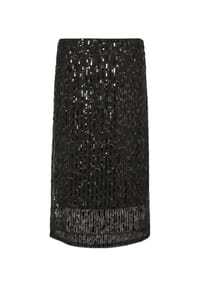 comma, - Rock, Pailletten, für Damen - 99L2  GREY/BLACK
