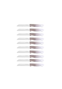 Cheffinger - Küchenmesser 18 cm mit ergonomischem Griff - Hellbraun - Hellbraun 1 Stück
