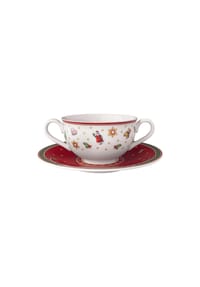 Villeroy & Boch Suppentasse mit Untertasse Toy's Delight 250 ml 2er Set bunt - TOY'S DELIGHT - bunt