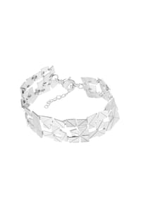 heideman - Armband Partis silberfarben poliert - goldfarben