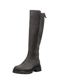 Gabor® - Leder/Synthetik Stiefel - Grau/Schwarz
