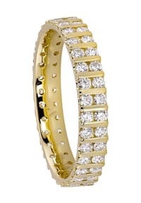 VANDENBERG - Damen Ring, 585er Gold mit 70 Diamanten, zus. ca. 1,00 Karat - GELBGOLD