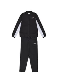 PUMA® - Trainingsanzug, Stehkragen, für Kinder - 01  BLACK